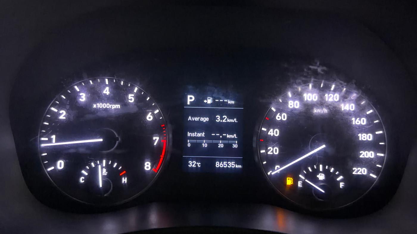 2017 Hyundai Verna 1.6 VTVT SX (O) AT, Petrol, Automatic, 86,523 km, Odometer Image
