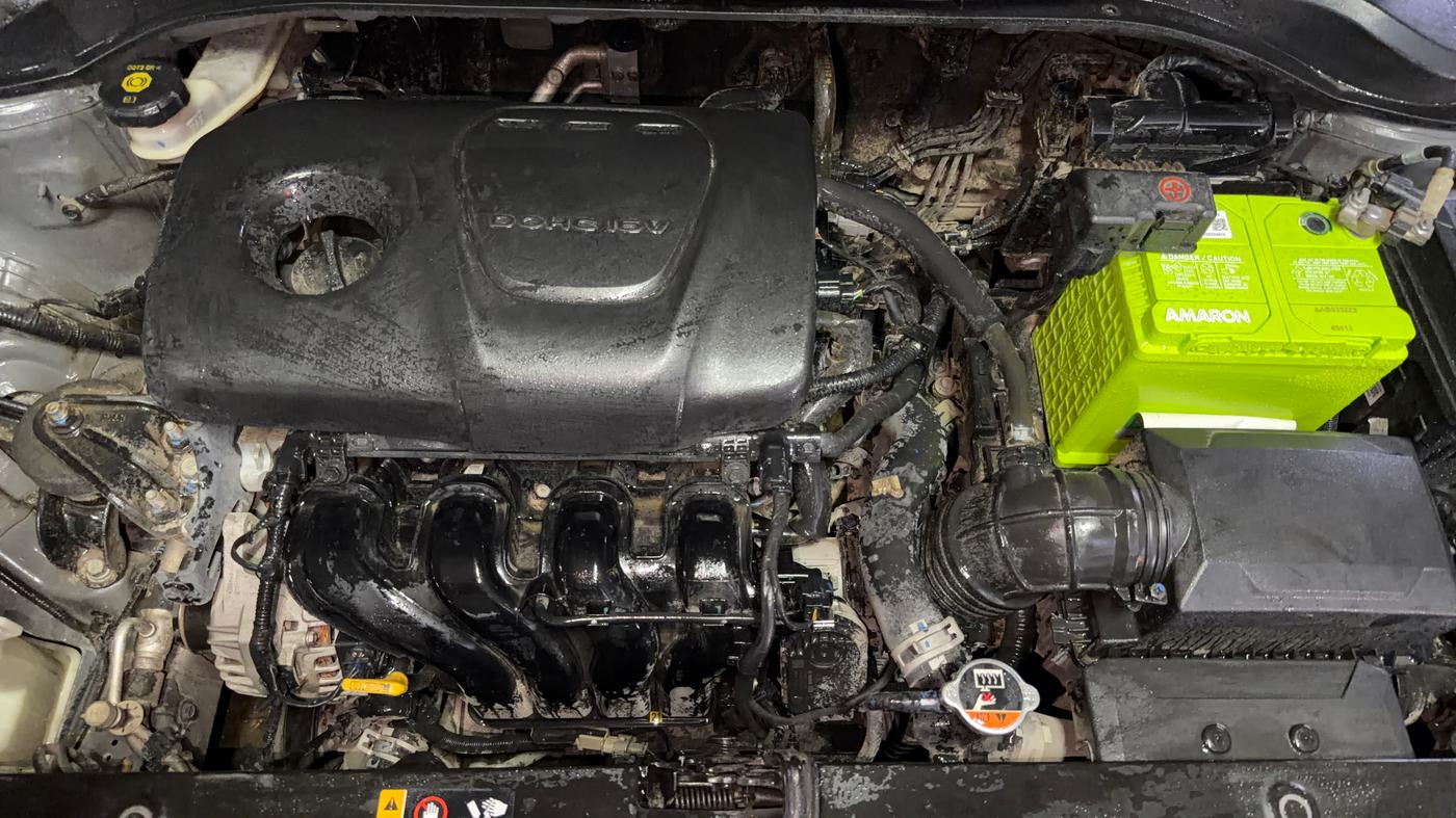 2017 Hyundai Verna 1.6 VTVT SX (O) AT, Petrol, Automatic, 86,523 km, Engine View