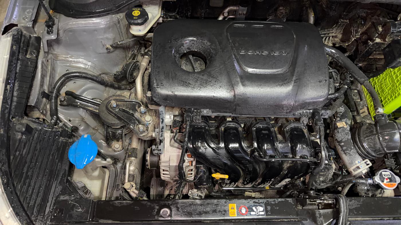 2017 Hyundai Verna 1.6 VTVT SX (O) AT, Petrol, Automatic, 86,523 km, Engine View - Right