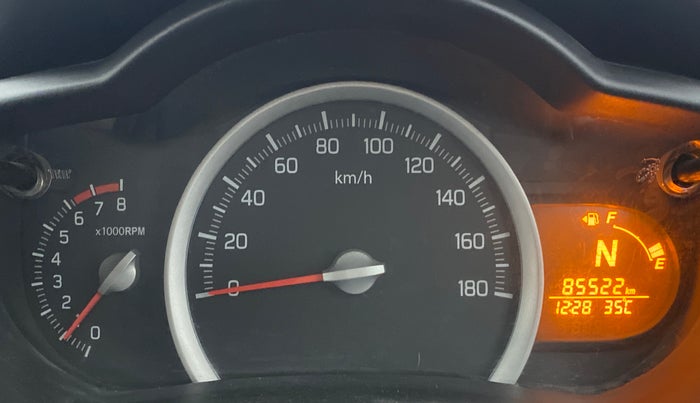 2016 Maruti Celerio ZXI AMT, Petrol, Automatic, 85,522 km, Odometer Image