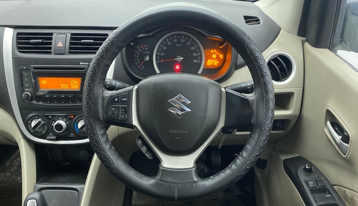 2016 Maruti Celerio ZXI AMT, Petrol, Automatic, 85,522 km, Steering Wheel Close Up
