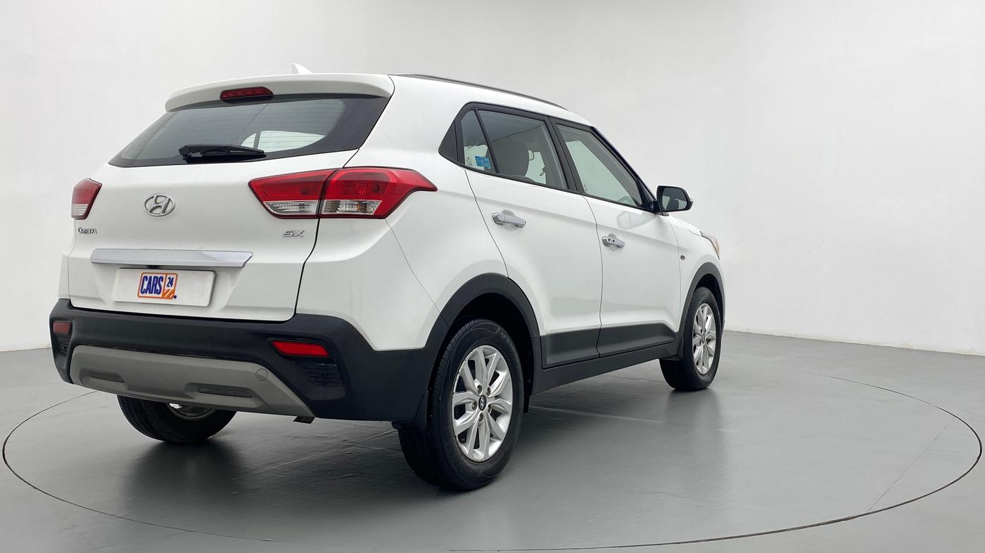 2018 Hyundai Creta 1.6 SX CRDI, Diesel, Manual, 43,992 km, Right Back Diagonal