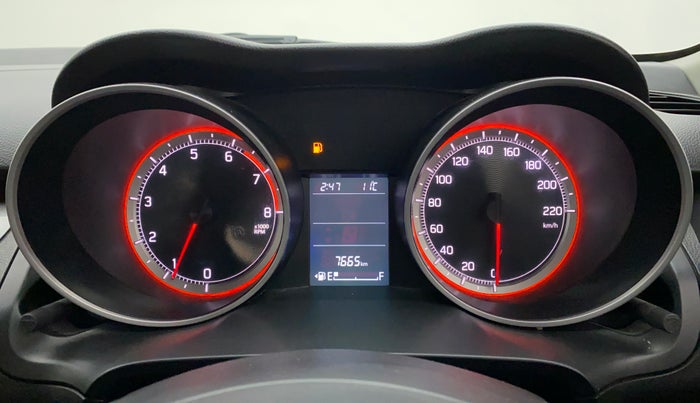 2020 Maruti Swift ZXI+, Petrol, Manual, 7,734 km, Odometer Image