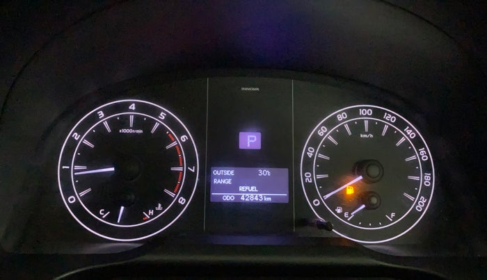 2021 Toyota Innova Crysta 2.7 GX AT 7 STR, Petrol, Automatic, 42,784 km, Odometer Image