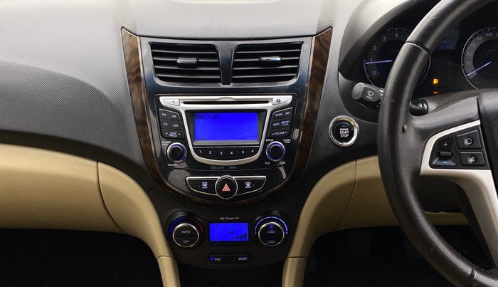 2014 Hyundai Verna FLUIDIC 1.6 SX VTVT OPT, Petrol, Manual, 55,244 km, Air Conditioner