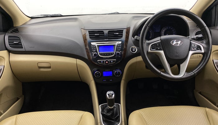 2014 Hyundai Verna FLUIDIC 1.6 SX VTVT OPT, Petrol, Manual, 55,244 km, Dashboard