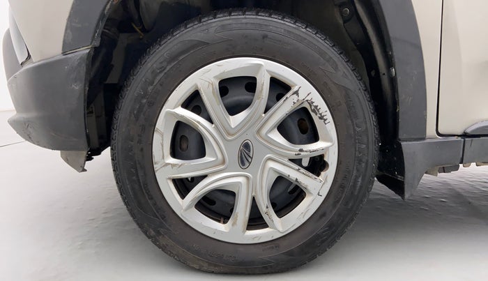 2016 Mahindra Kuv100 K6+ 6 STR, Petrol, Manual, 9,630 km, Left Front Wheel