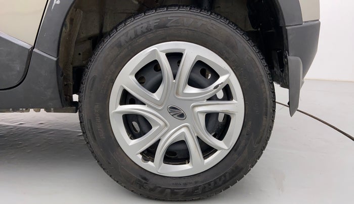 2016 Mahindra Kuv100 K6+ 6 STR, Petrol, Manual, 9,630 km, Left Rear Wheel