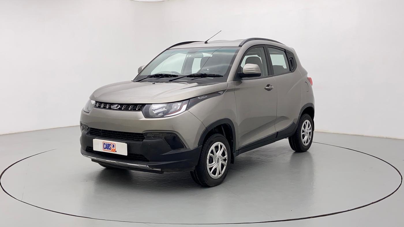 2016 Mahindra Kuv100 K6+ 6 STR, Petrol, Manual, 9,630 km, Left Front Diagonal