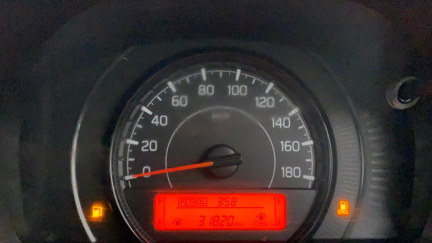 2021 Maruti New Wagon-R LXI CNG (O) 1.0, CNG, Manual, 31,819 km, Odometer Image