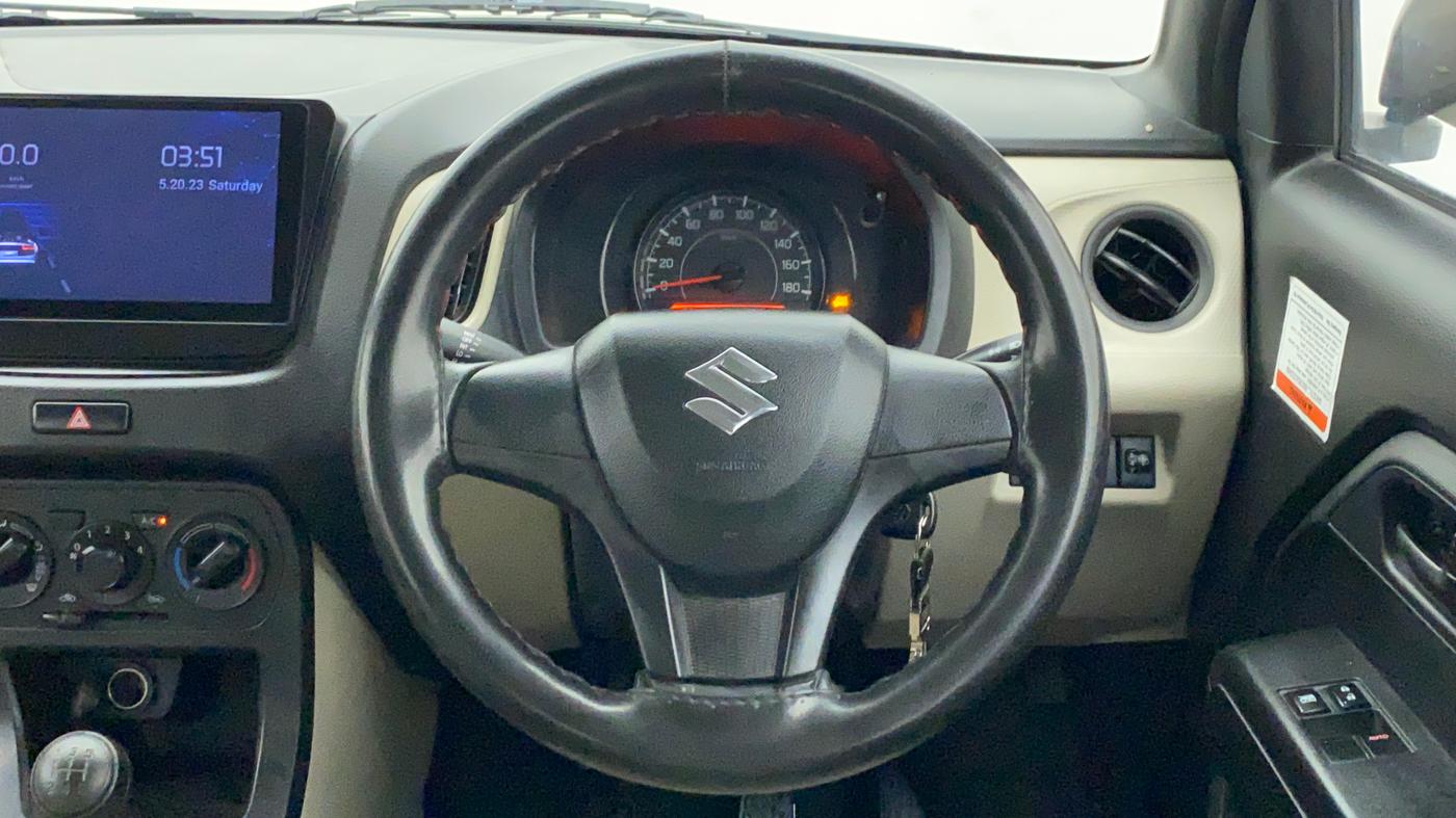2021 Maruti New Wagon-R LXI CNG (O) 1.0, CNG, Manual, 31,819 km, Steering Wheel Close Up