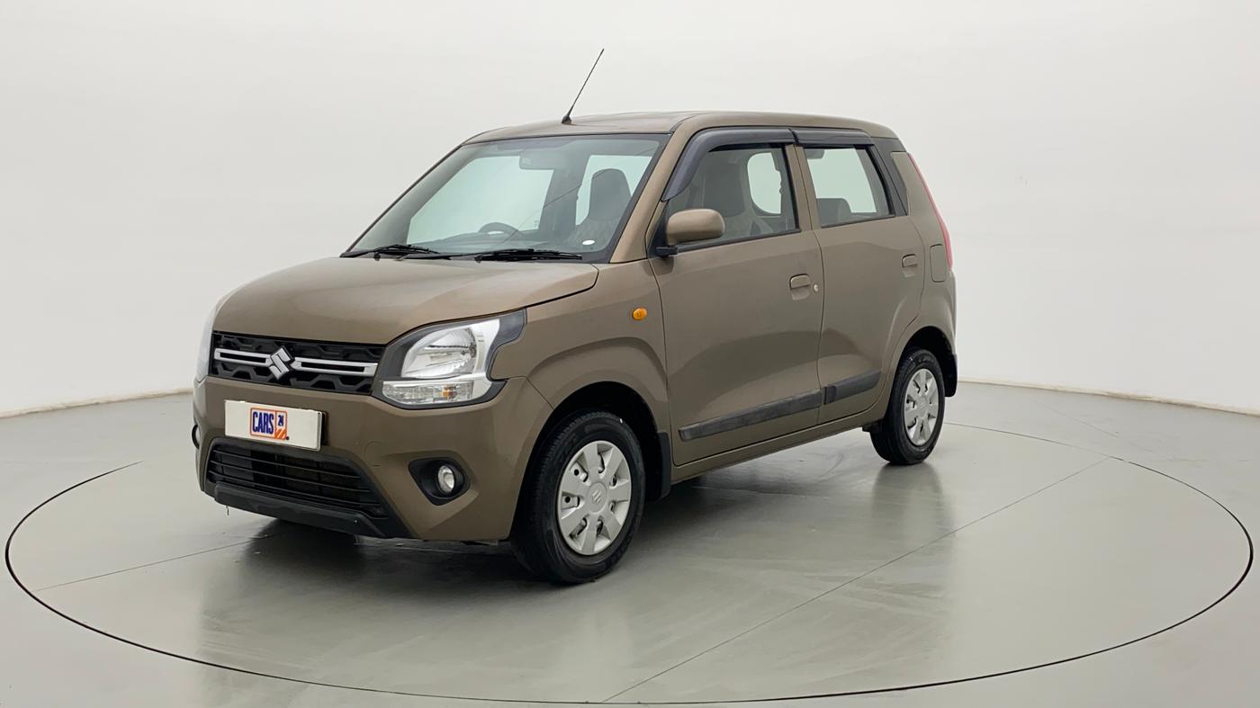 2021 Maruti New Wagon-R LXI CNG (O) 1.0, CNG, Manual, 31,819 km, Left Front Diagonal