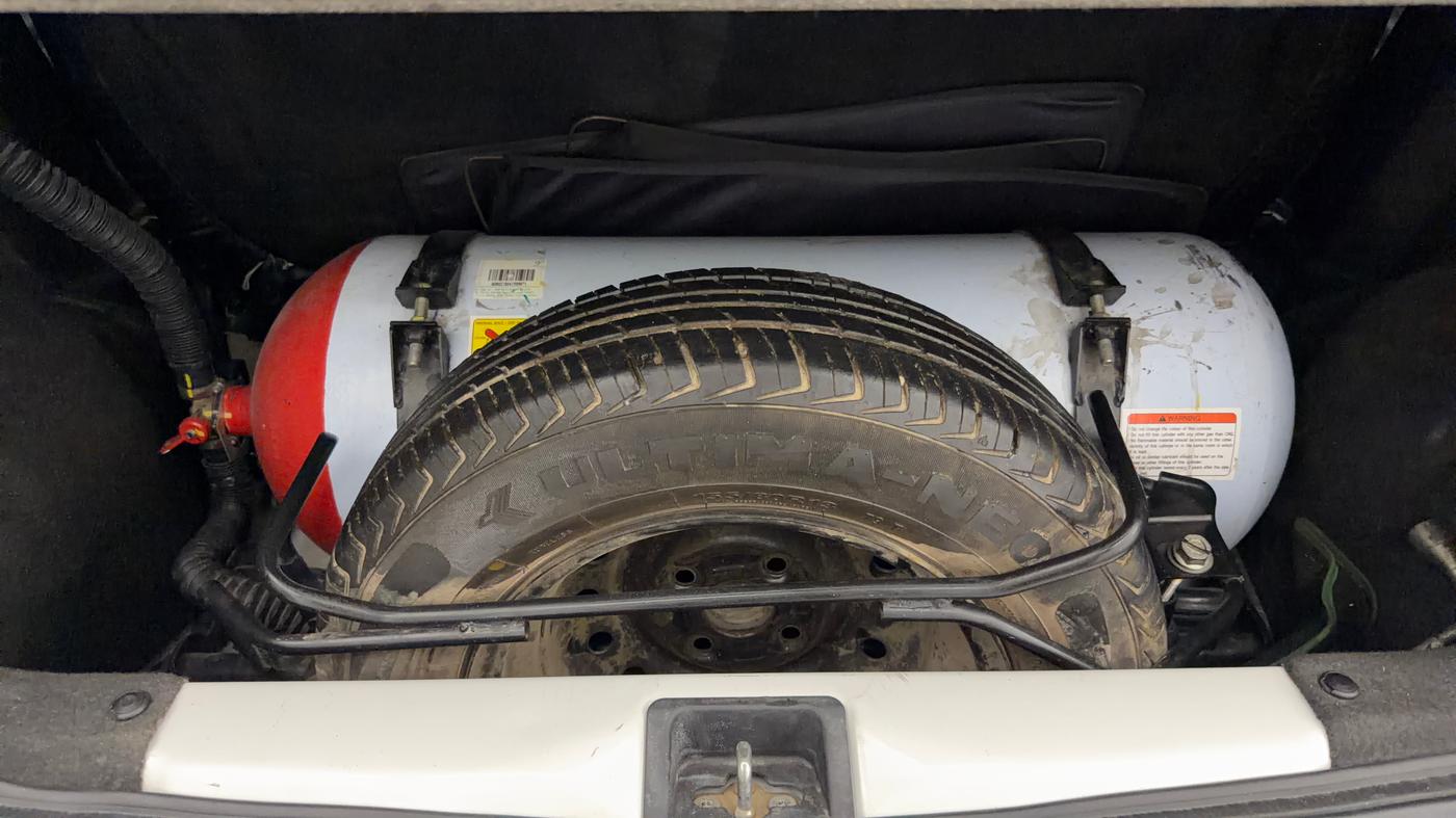 2021 Maruti New Wagon-R LXI CNG 1.0, CNG, Manual, 64,939 km, Boot Inside