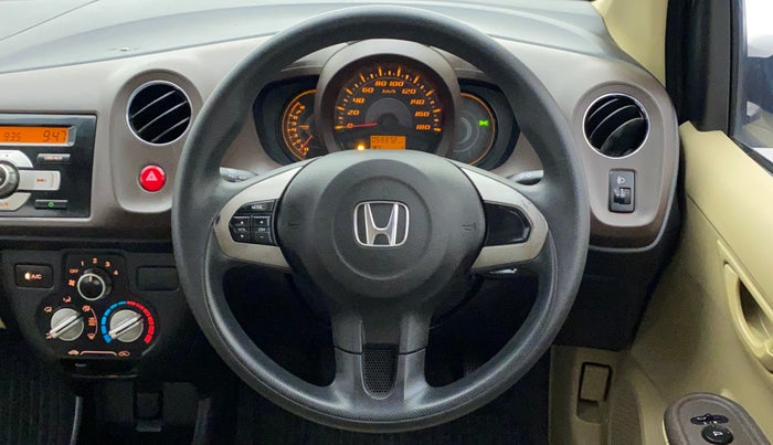 2013 Honda Amaze 1.2L I-VTEC S, Petrol, Manual, 59,372 km, Steering Wheel Close Up