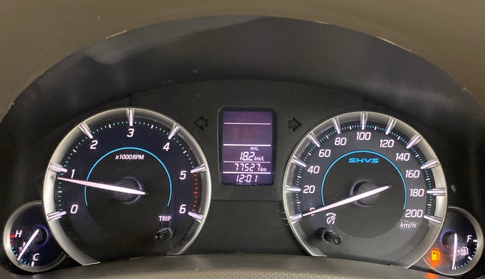 2017 Maruti Ertiga VDI SHVS, Diesel, Manual, 77,833 km, Odometer Image