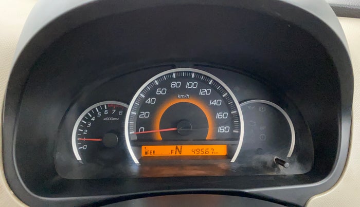 2015 Maruti Wagon R 1.0 VXI AMT, Petrol, Automatic, 49,527 km, Odometer Image