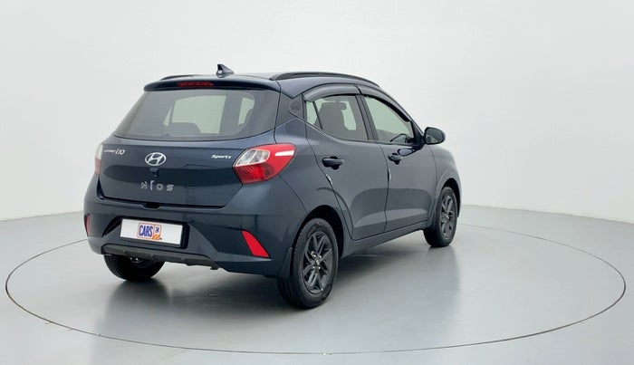 2019 Hyundai GRAND I10 NIOS 1.2 Kappa Sports MT, Petrol, Manual, 14,972 km, Right Back Diagonal (45- Degree) View