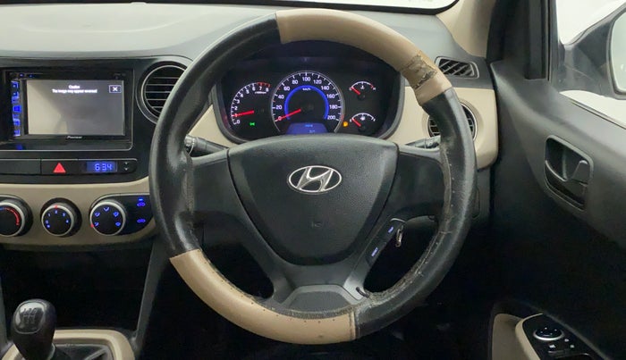 2015 Hyundai Grand i10 MAGNA 1.2 KAPPA VTVT, Petrol, Manual, 56,429 km, Steering Wheel Close Up