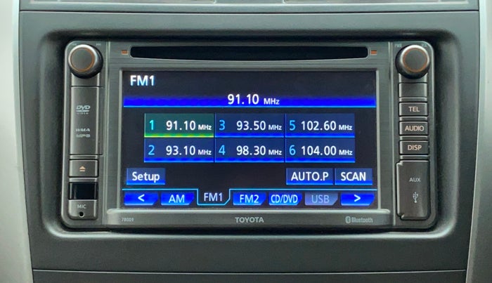 2013 Toyota Corolla Altis D 4D G, Diesel, Manual, 37,277 km, Infotainment System