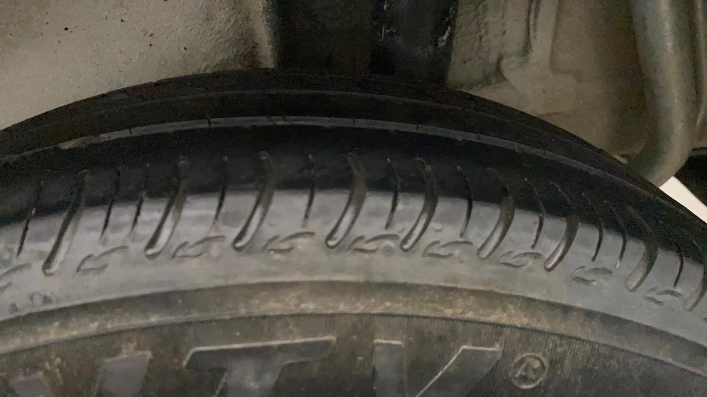 2022 Maruti New Wagon-R VXI 1.0, Petrol, Manual, 57,070 km, Left Rear Tyre Tread