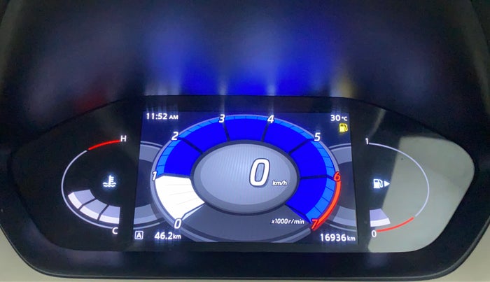2021 Nissan MAGNITE XV DUAL TONE, Petrol, Manual, 16,936 km, Odometer Image