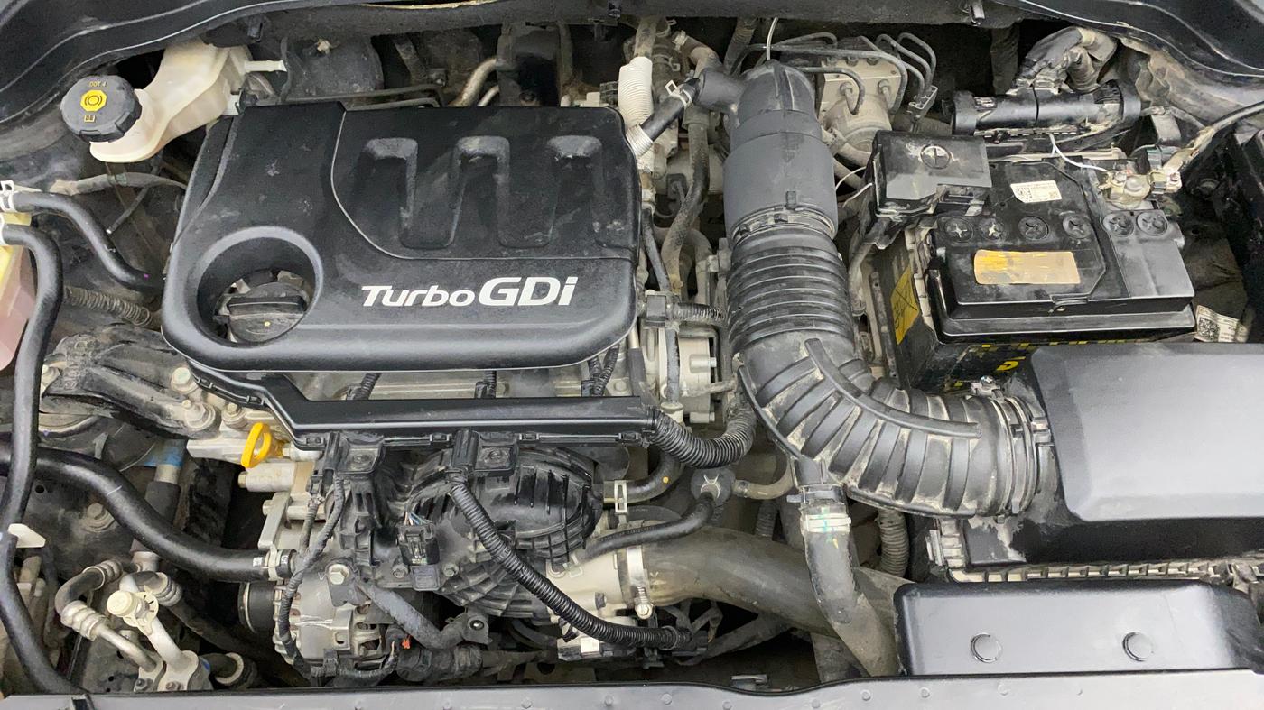2020 KIA SONET GTX PLUS 1.0 DCT, Petrol, Automatic, 87,545 km, Engine View