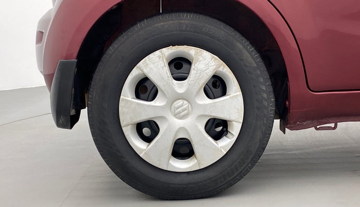 2010 Maruti Ritz VXI BS IV, Petrol, Manual, 83,476 km, Left Rear Wheel