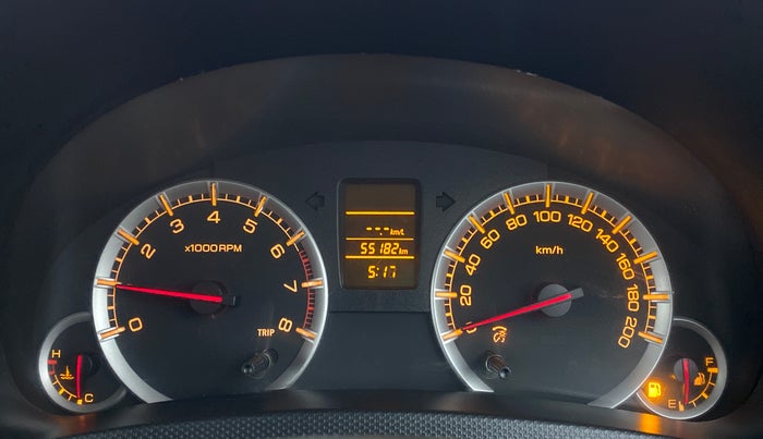 2014 Maruti Swift VXI D, Petrol, Manual, 55,242 km, Odometer View