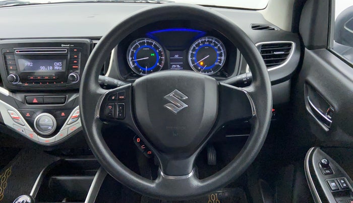 2017 Maruti Baleno DELTA 1.2 K12, Petrol, Manual, 29,396 km, Steering Wheel Close Up
