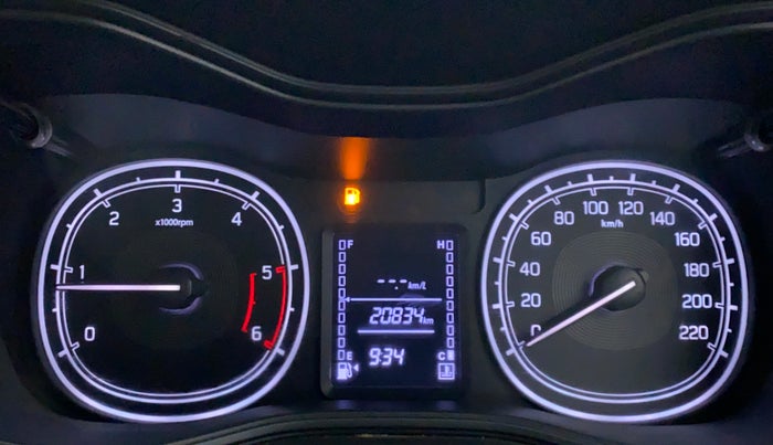 2018 Maruti Vitara Brezza VDI, Diesel, Manual, 21,565 km, Odometer Image