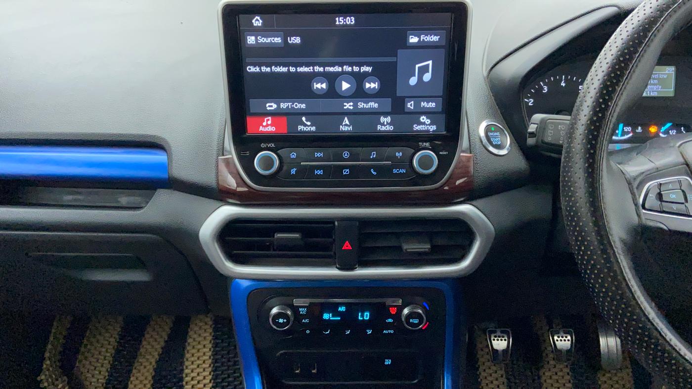 2018 Ford Ecosport 1.5 TITANIUM SIGNATURE TI VCT (SUNROOF), Petrol, Manual, 46,924 km, Air Conditioner