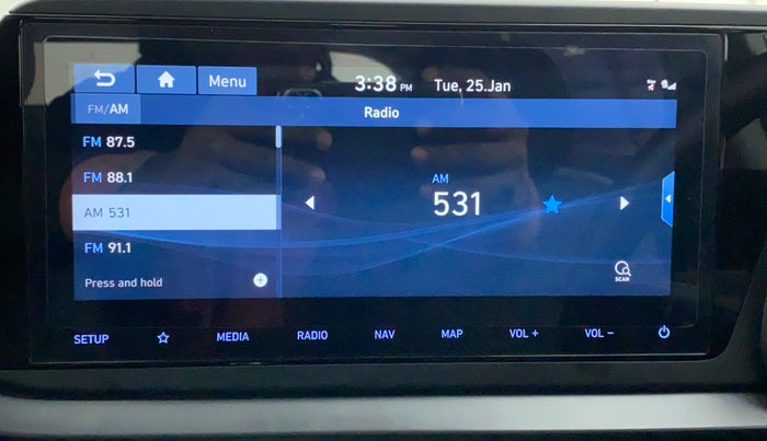 2020 Hyundai NEW I20 ASTA (O) 1.0 TURBO GDI DCT, Petrol, Automatic, 11,022 km, Touchscreen Infotainment System