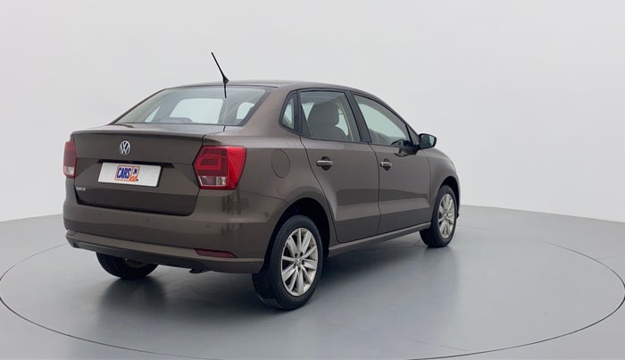 2016 Volkswagen Ameo HIGHLINE 1.2, Petrol, Manual, 15,601 km, Right Back Diagonal (45- Degree) View