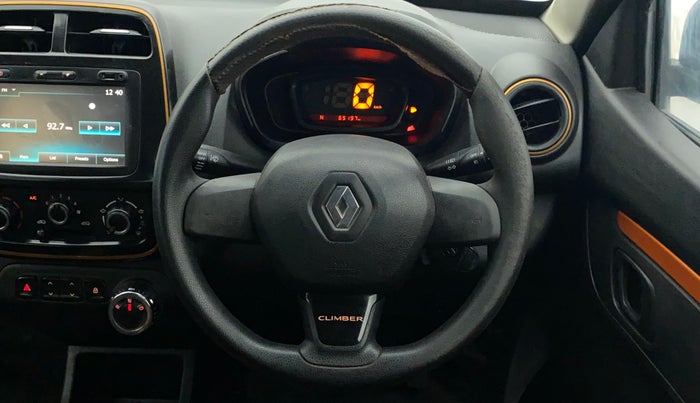 2017 Renault Kwid CLIMBER 1.0 AMT, Petrol, Automatic, 65,372 km, Steering Wheel Close Up
