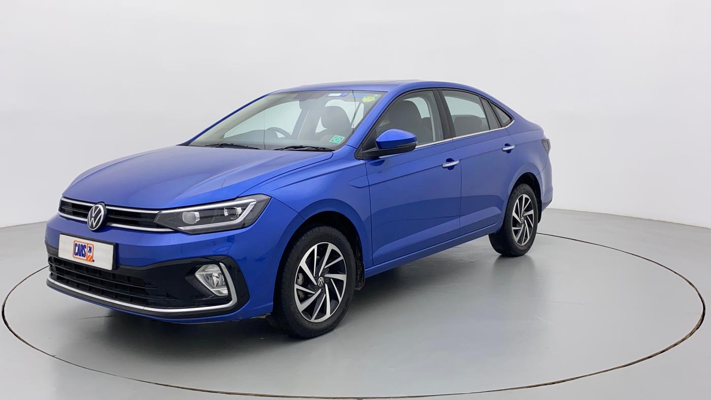 2023 Volkswagen VIRTUS TOPLINE TSI 1.0 AT, Petrol, Automatic, 14,544 km, Left Front Diagonal