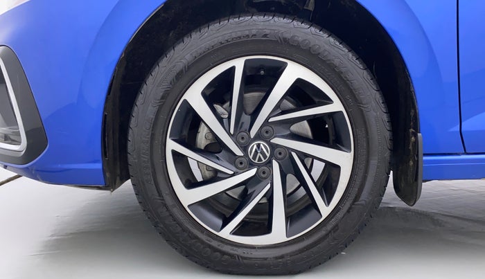 2023 Volkswagen VIRTUS TOPLINE TSI 1.0 AT, Petrol, Automatic, 14,544 km, Left Front Wheel