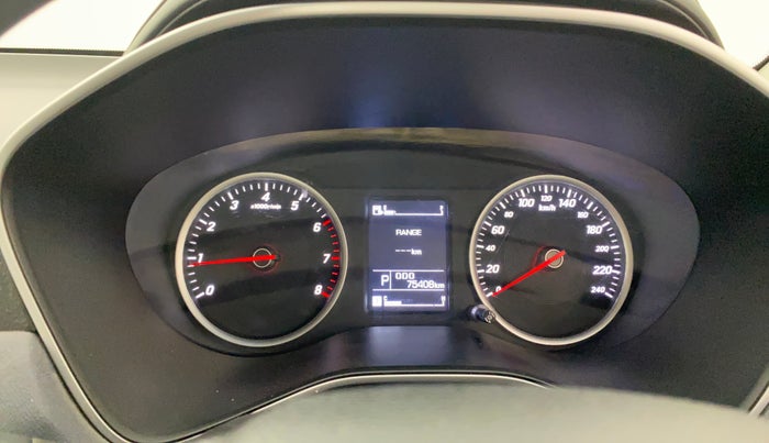 2021 MG HECTOR SHINE 1.5 PETROL TURBO CVT, Petrol, Automatic, 75,403 km, Odometer Image