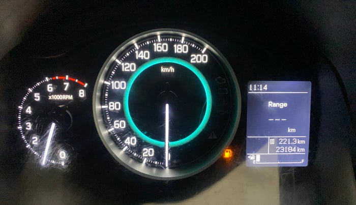 2022 Maruti IGNIS DELTA 1.2, Petrol, Manual, 23,234 km, Odometer Image
