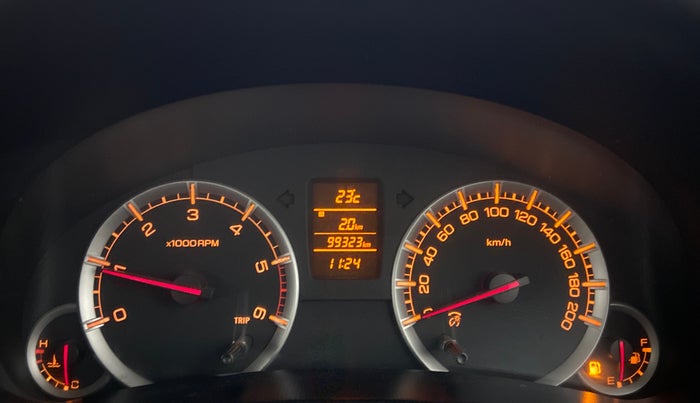 2012 Maruti Swift ZDI, Diesel, Manual, 99,323 km, Odometer Image