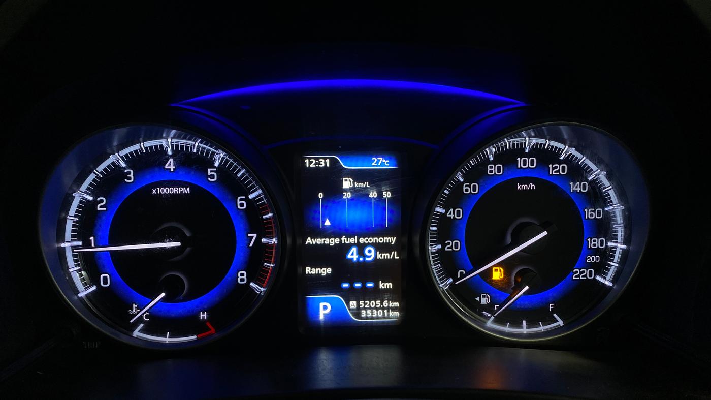 2020 Toyota Glanza V CVT, Petrol, Automatic, 35,285 km, Odometer Image