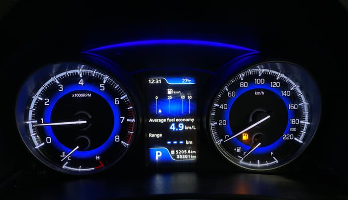 2020 Toyota Glanza V CVT, Petrol, Automatic, 35,285 km, Odometer Image