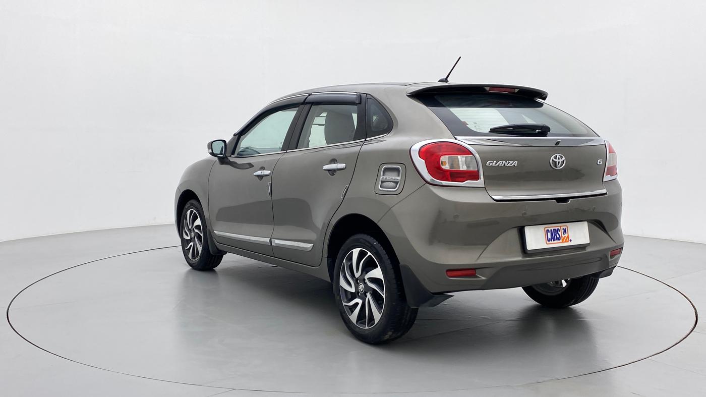 2021 Toyota Glanza G MT PETROL, Petrol, Manual, 13,728 km, Left Back Diagonal