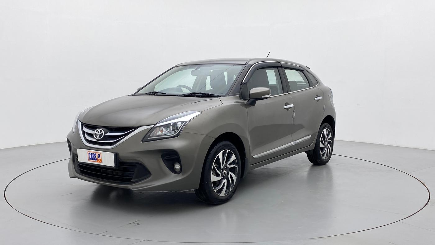 2021 Toyota Glanza G MT PETROL, Petrol, Manual, 13,728 km, Left Front Diagonal