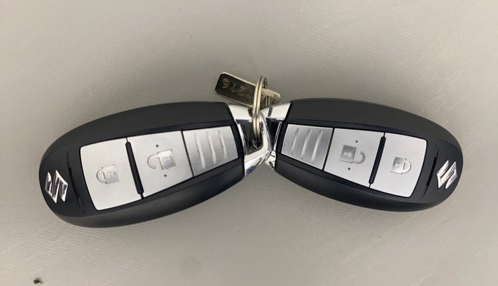 2022 Maruti Vitara Brezza ZXI PLUS, Petrol, Manual, 42,281 km, Key Close Up