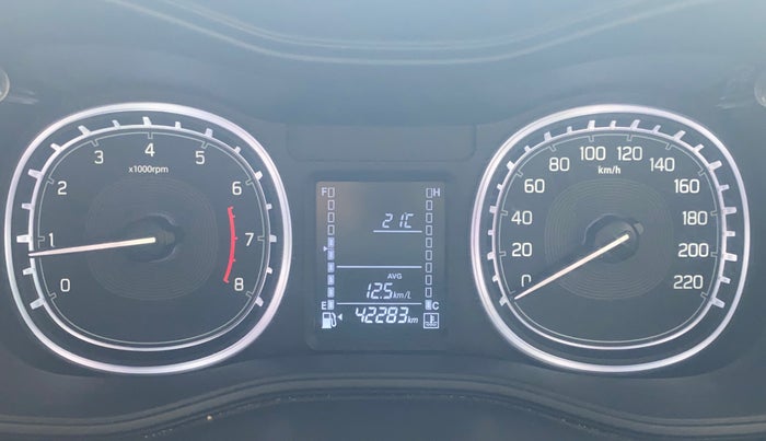 2022 Maruti Vitara Brezza ZXI PLUS, Petrol, Manual, 42,281 km, Odometer Image