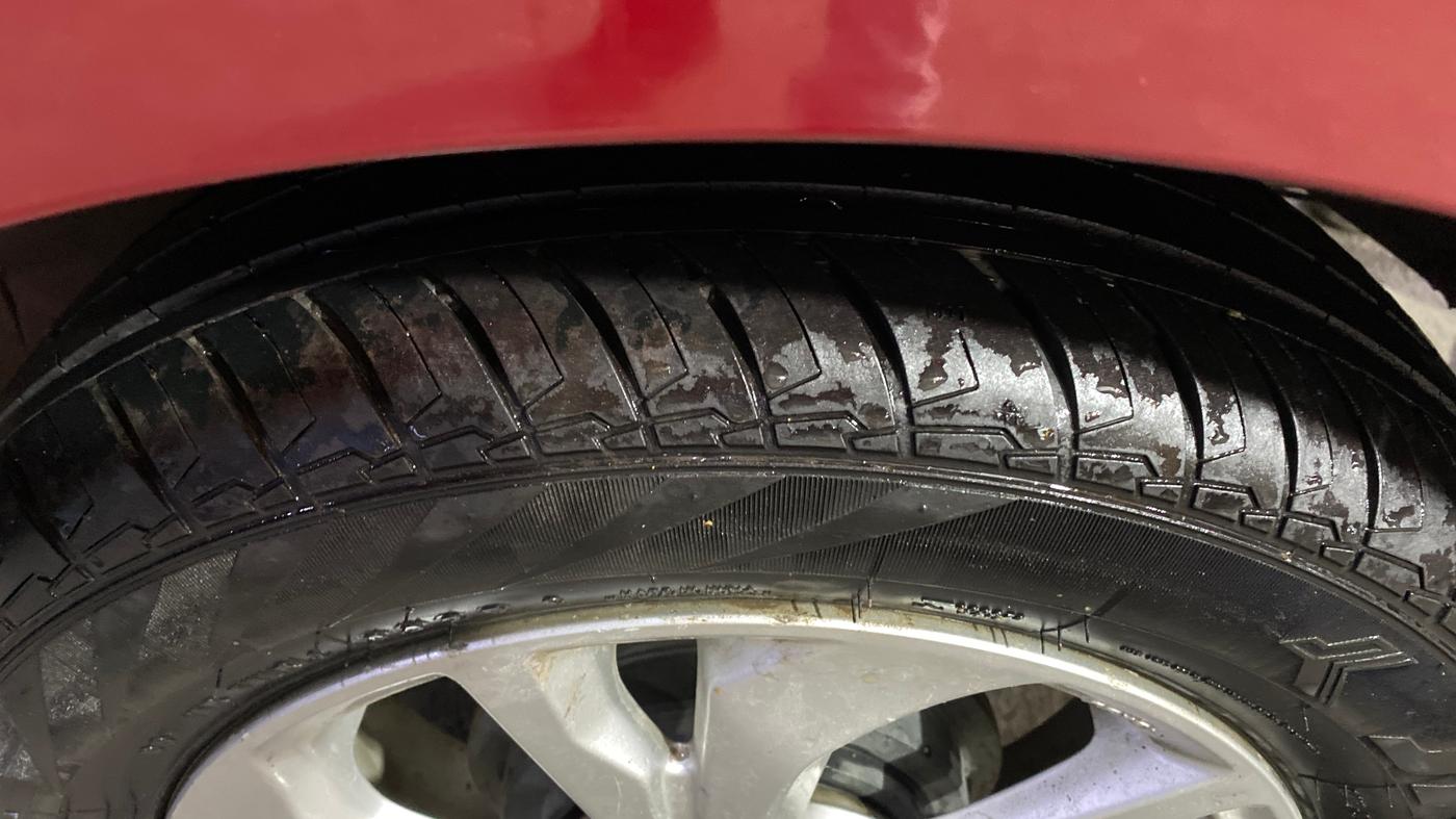 2018 Honda Amaze 1.2L I-VTEC V CVT, Petrol, Automatic, 47,416 km, Left Rear Tyre Tread