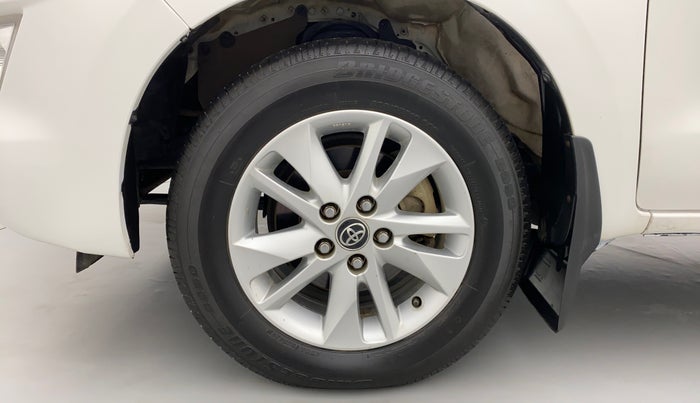 2018 Toyota Innova Crysta 2.4 GX 7 STR, Diesel, Manual, 26,221 km, Left Front Wheel