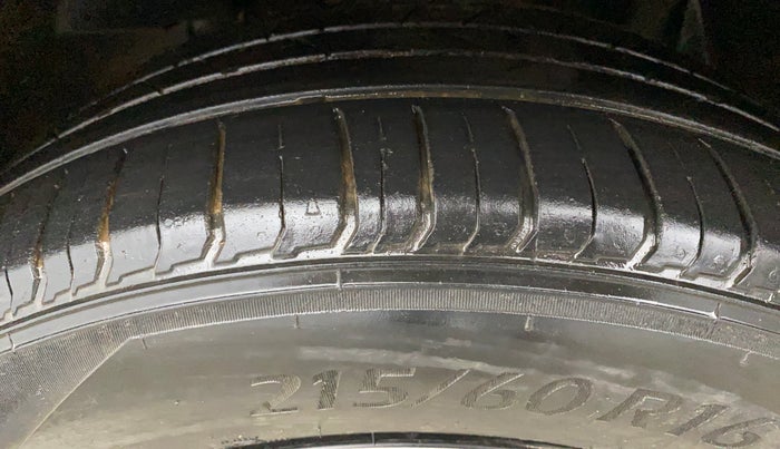2019 Tata NEXON XZ PLUS PETROL, Petrol, Manual, 66,608 km, Left Front Tyre Tread