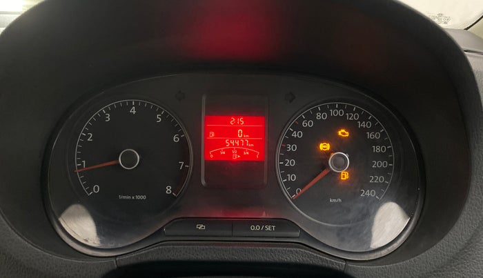 2012 Volkswagen Polo HIGHLINE1.2L, Petrol, Manual, 54,472 km, Odometer Image