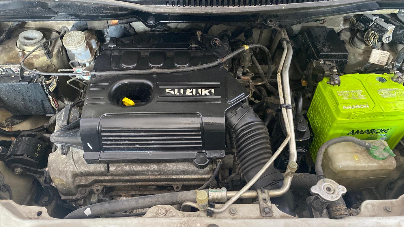 2014 Maruti Wagon R 1.0 LXI CNG, CNG, Manual, 62,970 km, Engine View